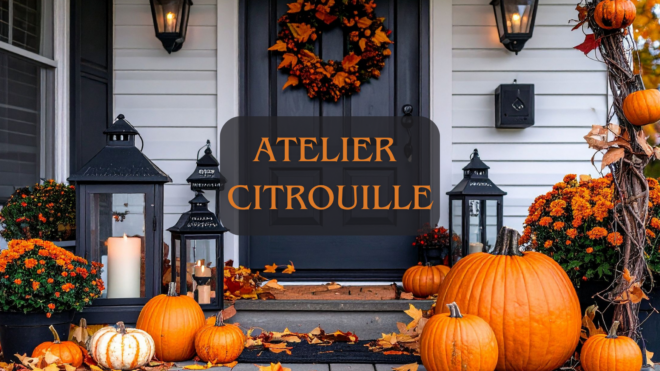 Atelier Citrouille d'Halloween 2025